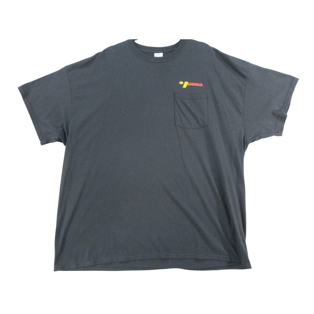 Magnolia Hi-Fi T Shirt Mens 3XL Black Pocket Tee Short Sleeve Logo Graphic